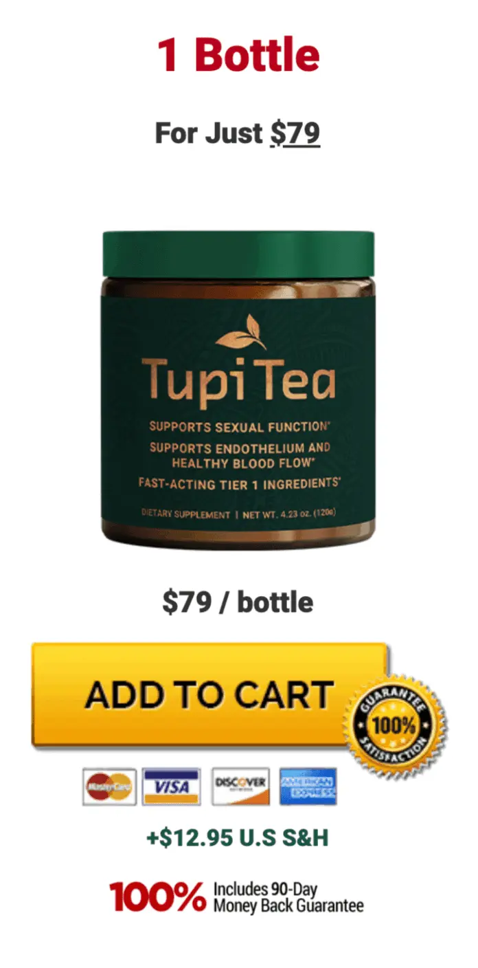 Tupi Tea - 1 Bottle Pack