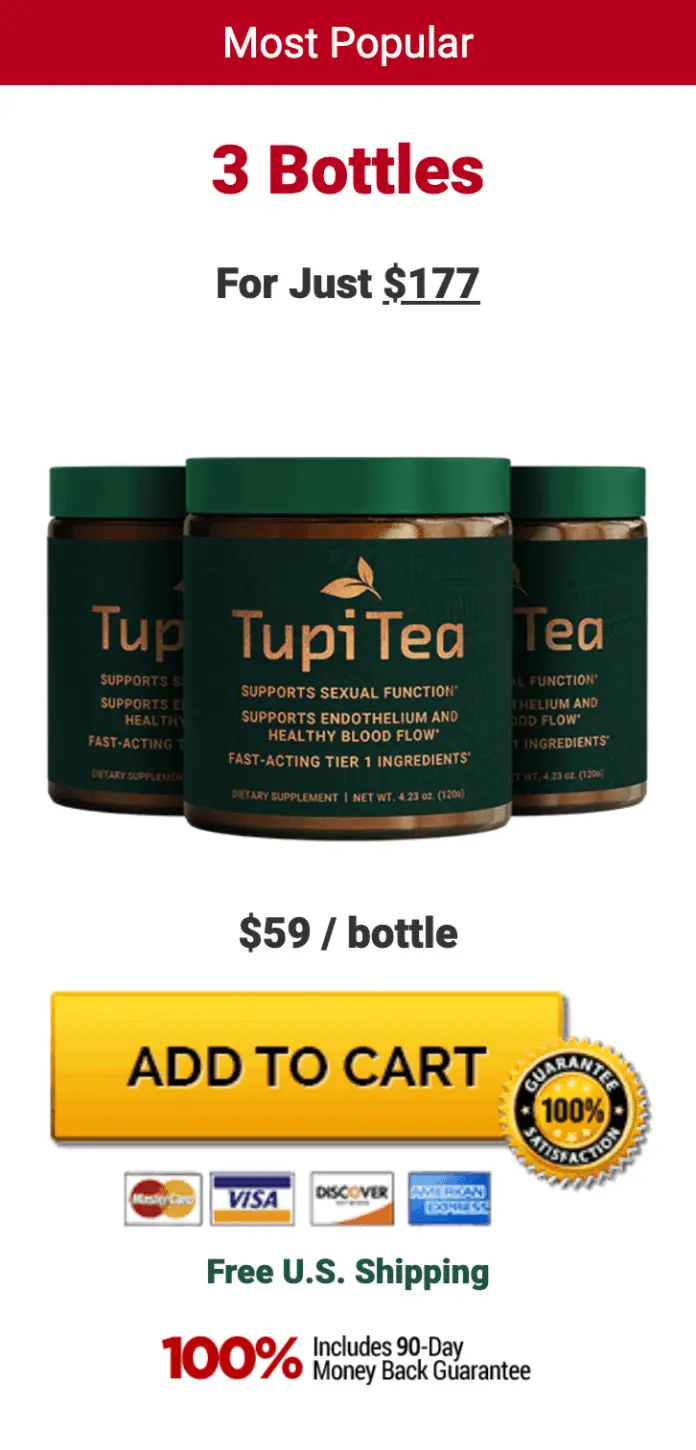 Tupi Tea - 3 Bottle Pack